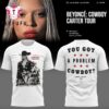 Beyonce Cowboy Carter Tour 2025 White 3D Shirt