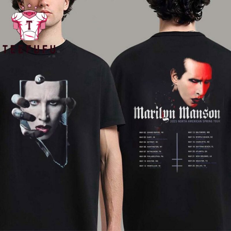 2025 Marilyn Manson T Shirt
