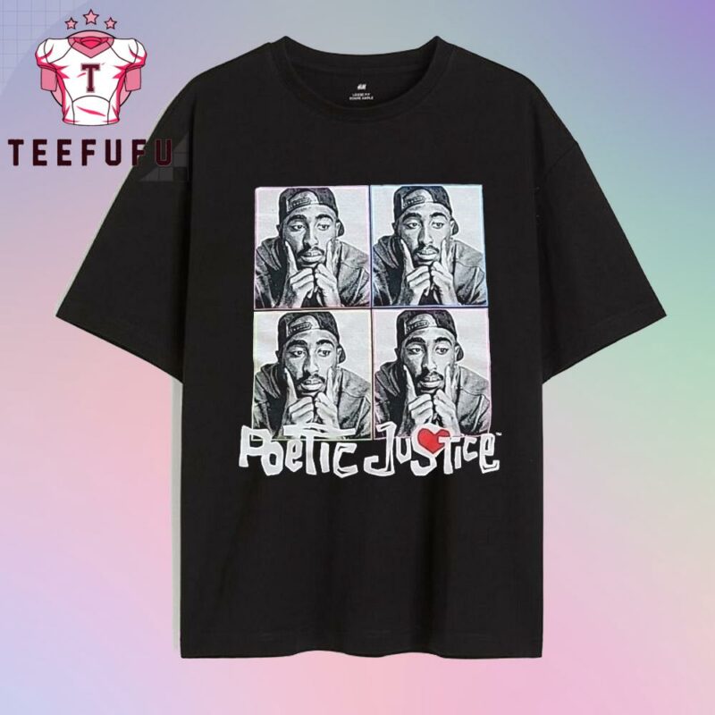 2Pac Poetic Justice Tupac Shakur Tee Shirt