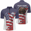 American flag Bowling Bear Bowling Polo