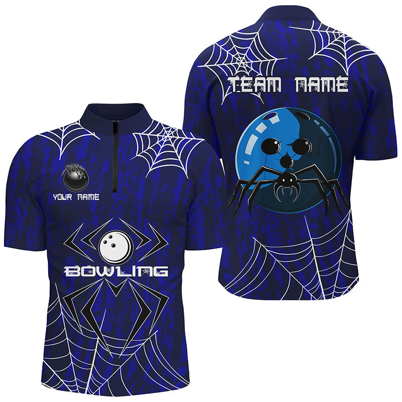 Blue Camo Bowling Polo
