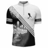 Bowling Quarter Zip Shirts For Men Custom Bowling Ball And Pins Team Shirt