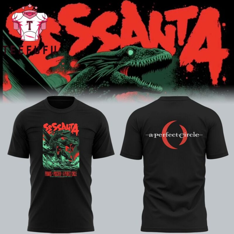 A Perfect Circle x Tour Sessanta V2.0 2025 All Over Print Shirt