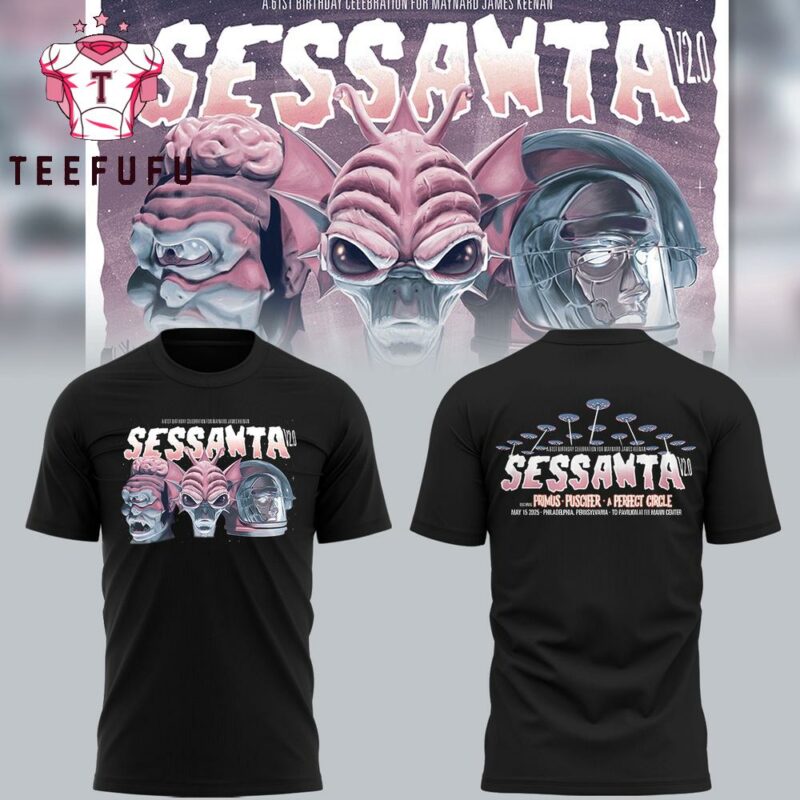 A Perfect Circle x Tour Sessanta V2.0 2025 T Shirt