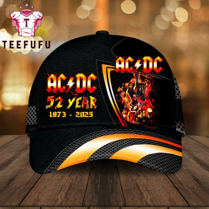 ACDC 52 Years Power Up North American Tour 2025 Classic Cap