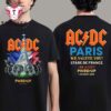ACDC Band Power Up European Tour Paris 2025 T Shirt, PWR Up European Tour Paris Shirt 2 ACDC Band Power Up European Tour Paris 2025 T Shirt