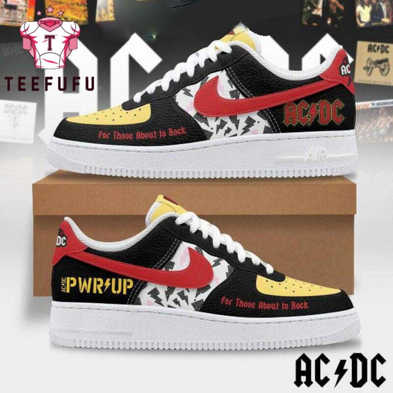 ACDC For Those About To Rock Air Force 1 Shoes Sneaker