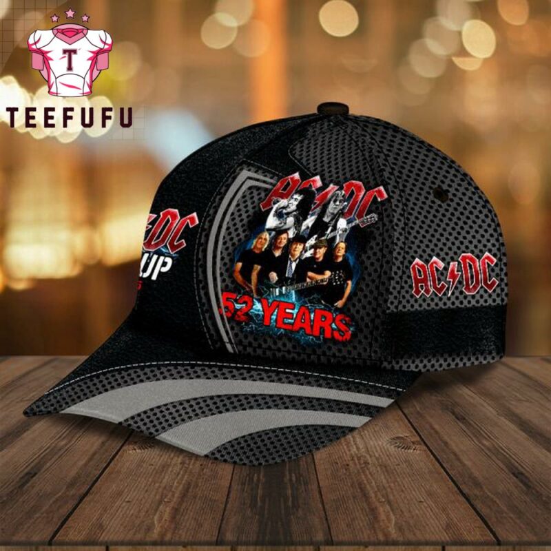 ACDC Legendary Rock Band Power Up Classic Cap