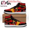 ACDC Let There Be Rock Air Jordan 1 Hightop Shoes