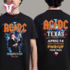 ACDC Power Up 2025 Tour Texas AT&T Stadium T Shirt