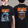 ACDC Power Up European Tour 2025 PRAHA 2 Side Unisex T Shirt