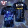 ACDC Power Up North American Edition 3D Printed Tour T-Shirt