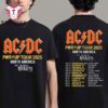 ACDC Power Up North American Tour 2025 Limited Edition T Shirt