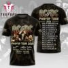 ACDC Power Up North American Tour Signature 3D T-Shirt