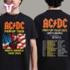 ACDC Rock Band Music PWR North American Tour 2025 Shirt