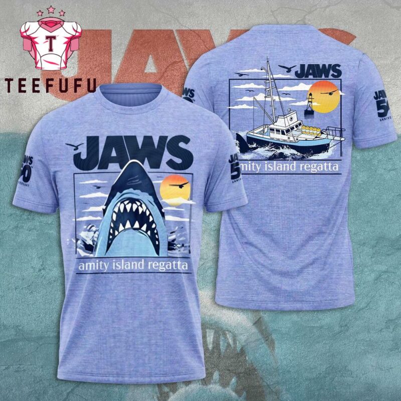 Amity Island Nightmare Official Jaws 3D Fan Shirt