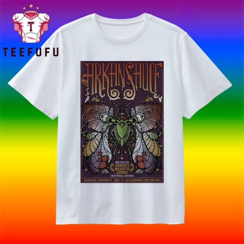 Arkansauce Dec 31 2025 Fayetteville AR T Shirt