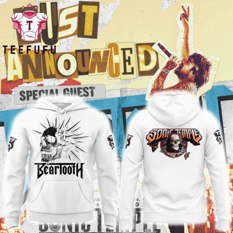 Beartooth Just Announced x Sonic Temple 2025 White Hoodie1 (1