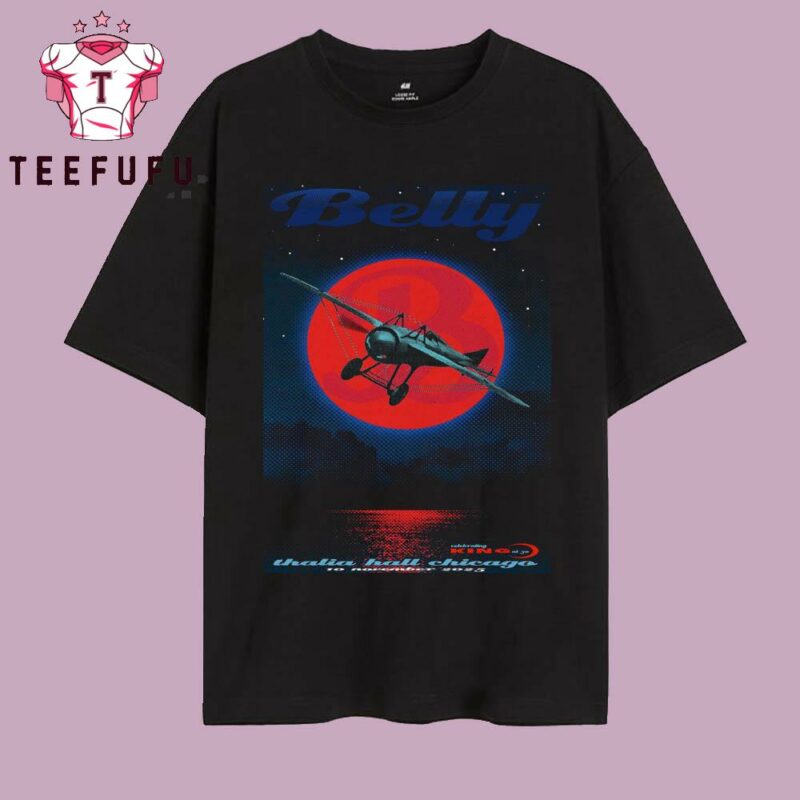 Belly November 10 2025 Thalia Hall Chicago T Shirt