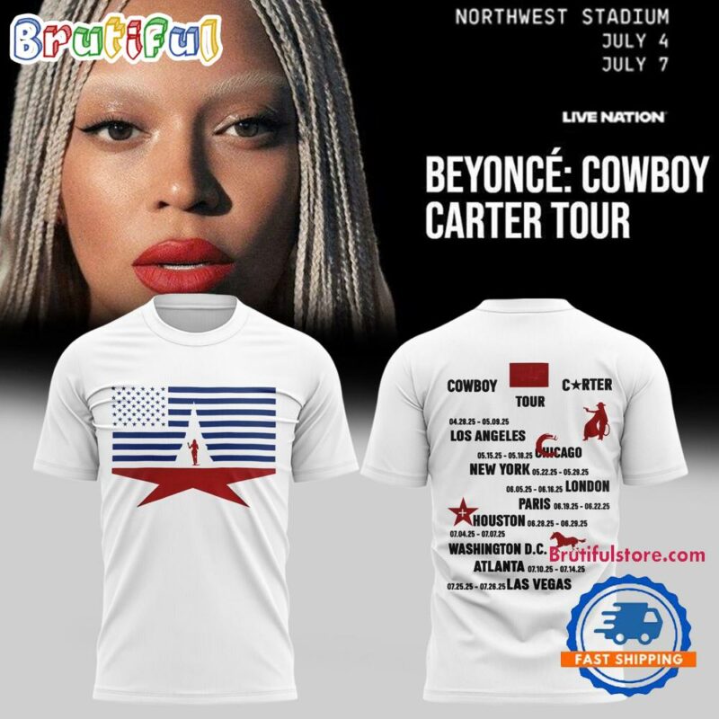 Beyonce Cowboy Carter Tour 2025 Limited Edition Shirt