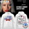 Beyonce Cowboy Carter Tour 2025 White Hoodie Shirt