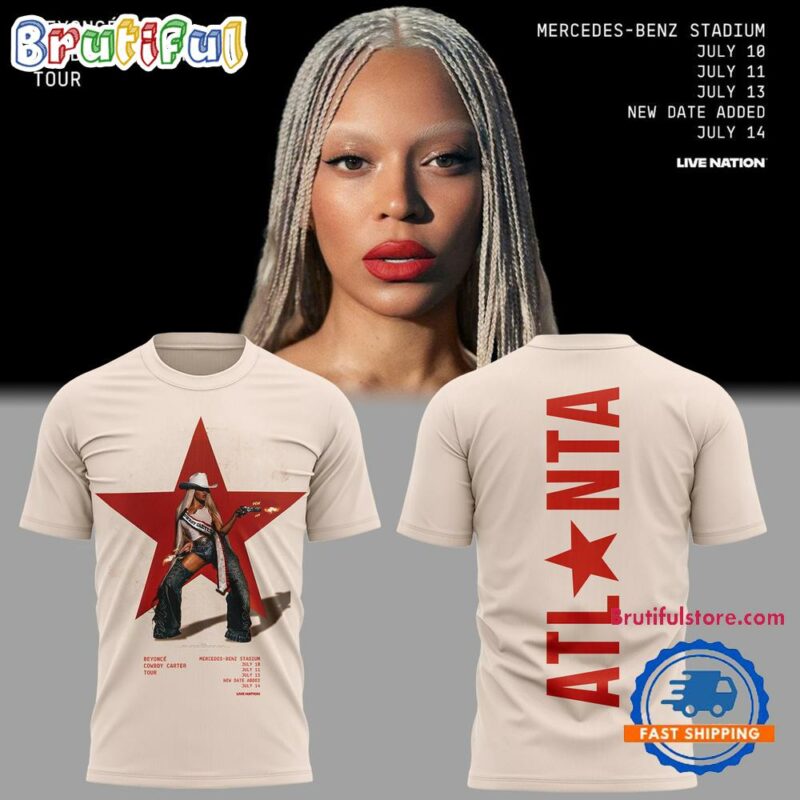 Beyonce Cowboy Carter Tour x Atlanta 2025 3D Shirt