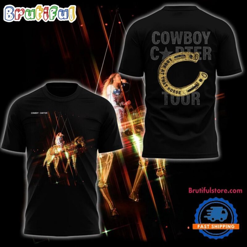 Beyonce Gold Chardonneigh Limited Exclusive Black T Shirt