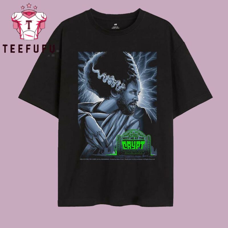 Billy Strings Meet Me At The Crypt Halloween 2025 CFG Bank Arena Baltimore T Shirt