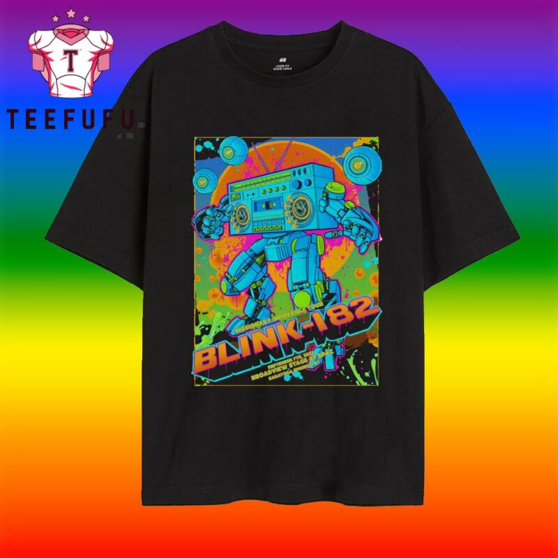 Blink 182 Saratoga Springs NY Sept 7 2025 T Shirt