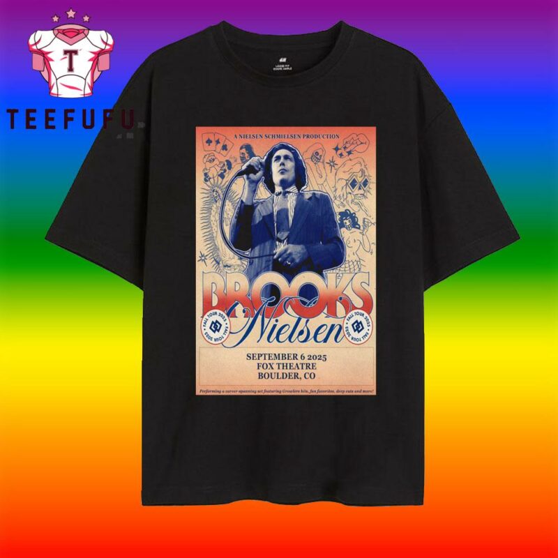 Brooks Nielsen In Boulder CO On Sept 6 2025 T Shirt