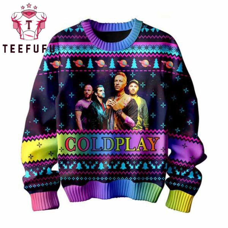 Coldplay In Christmas A Head Full Of Dreams Ugly Sweater