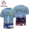 Coldplay Music Of The Spheres World Tour Up And Up 3D Shirt