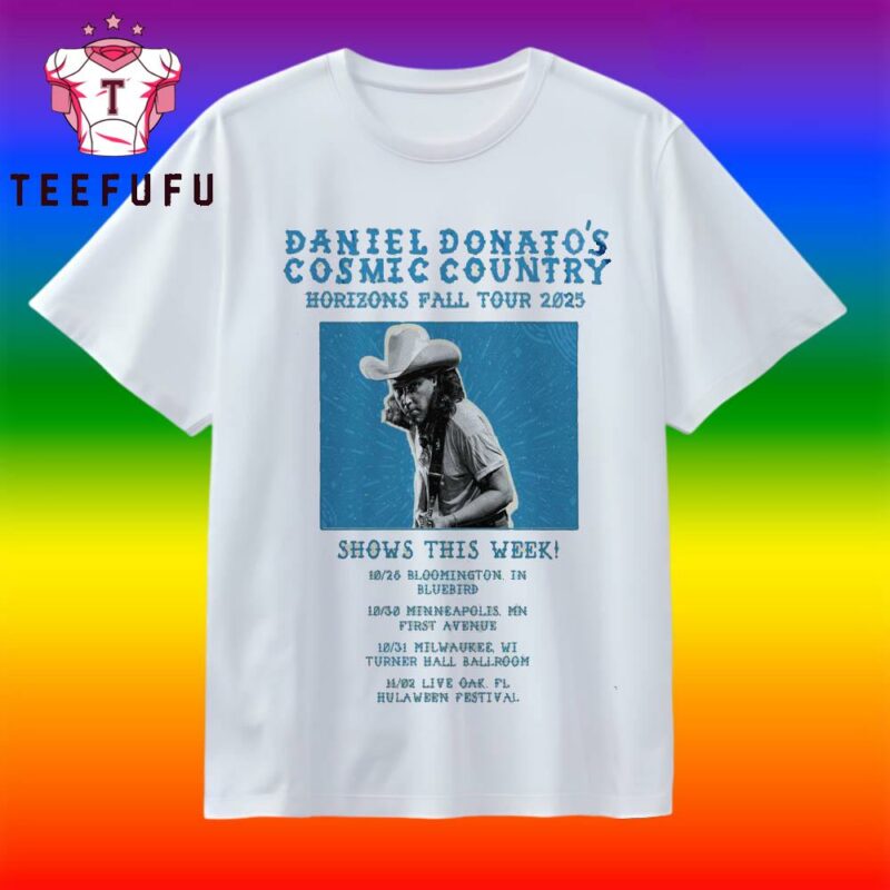 Daniel Donato's Horizons Fall Tour 2025 T Shirt