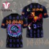 Def Leppard Face Music 3D T-Shirt