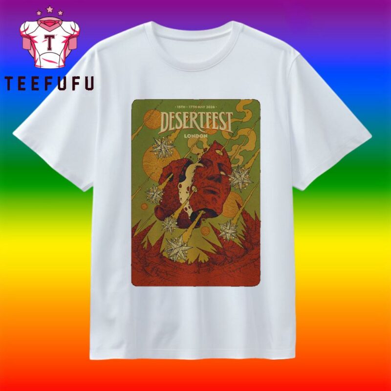 Desertfes Tour May 15-17 2026 London T Shirt