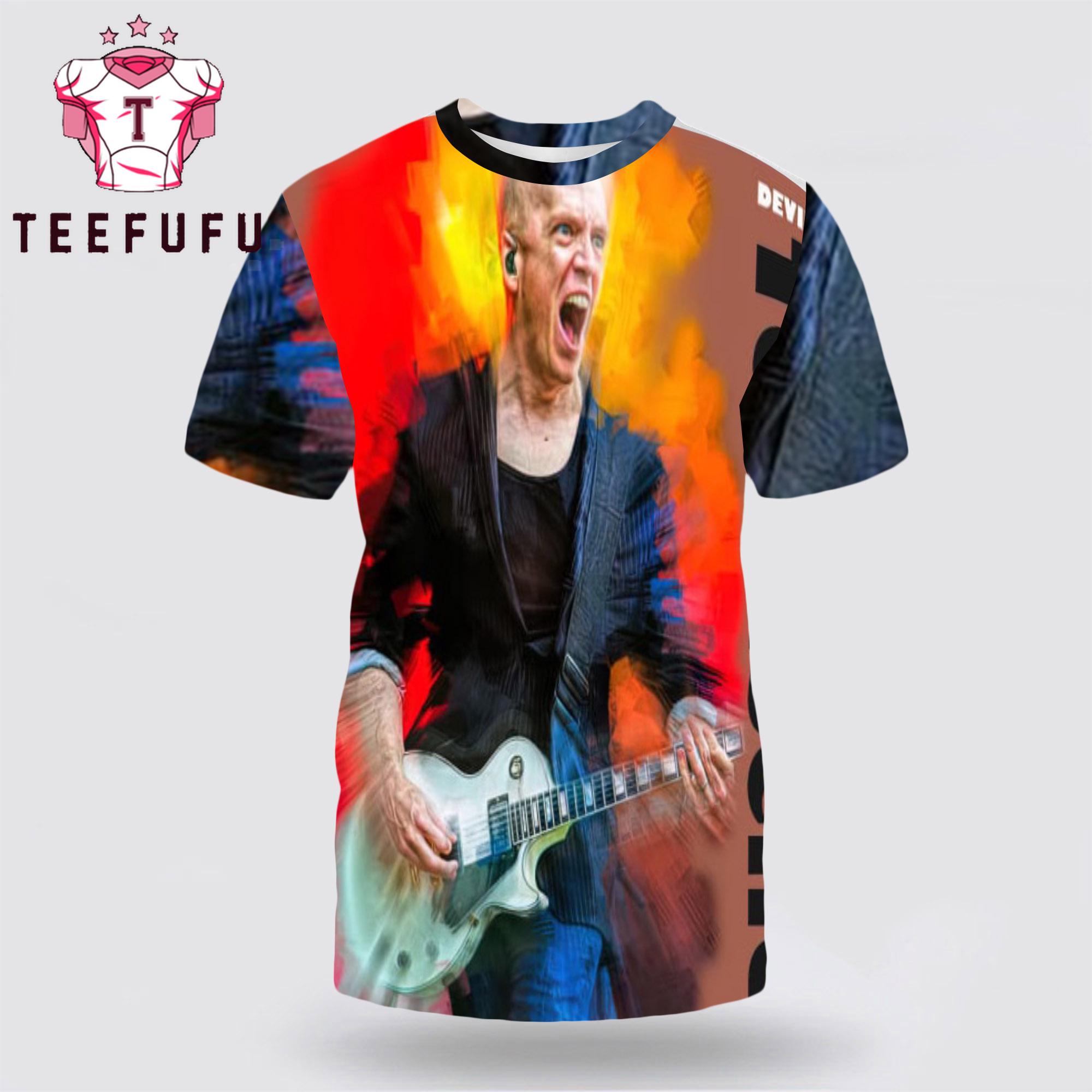 Devin Townsend Guitar 2025 Anniversary 3D Shirt