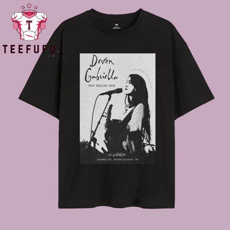 Devon Gabriella The Moroccan Lounge Los Angeles T Shirt