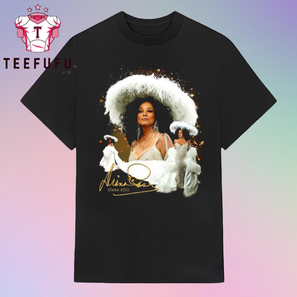 Diana Ross Shut Down the Carpet in Her Dramatic Family Gown 2025 T Shirt