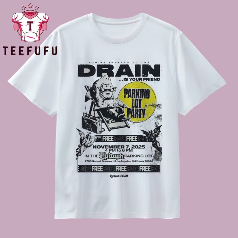 Drain Los Angeles California T Shirt