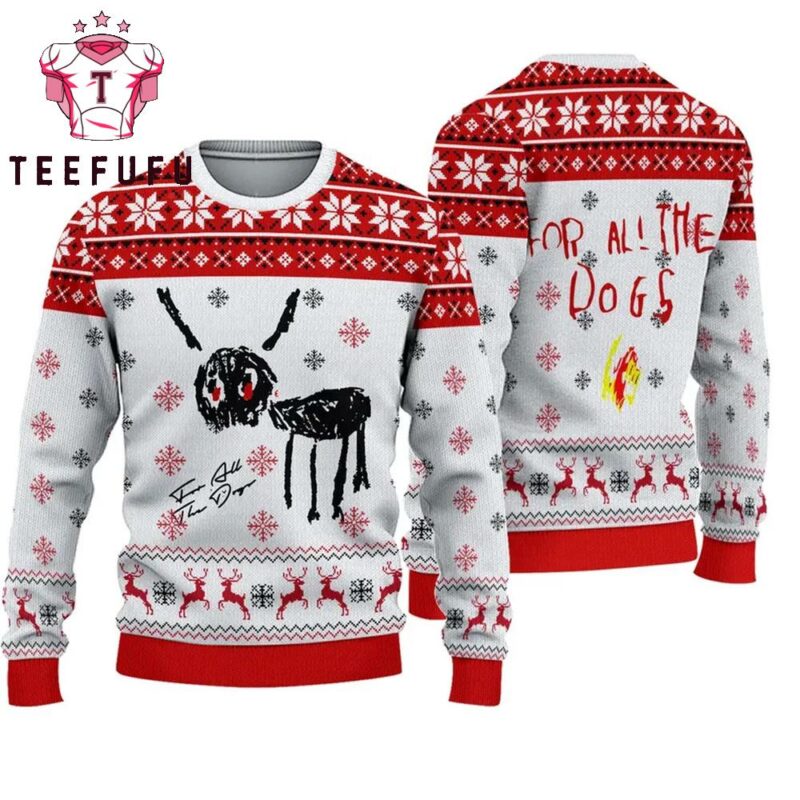 Drake For All The Dogs Ugly Christmas Sweater