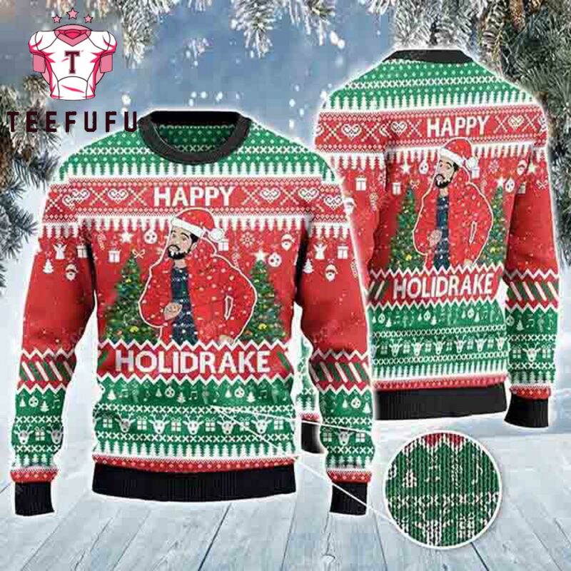 Drake Happy HoliDrake 2025 Ugly Christmas Sweater