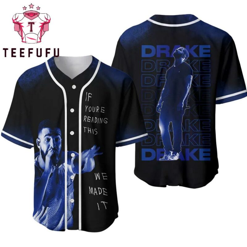 Drake Rapper Trendy Baseball Jersey