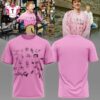 Ed Sheeran The +−=÷× Tour 2025 Pink T Shirt