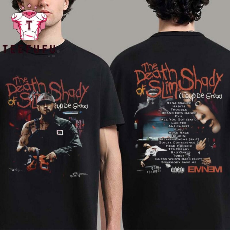 Eminem Merch Death Of Slim Shady Game T Shirt