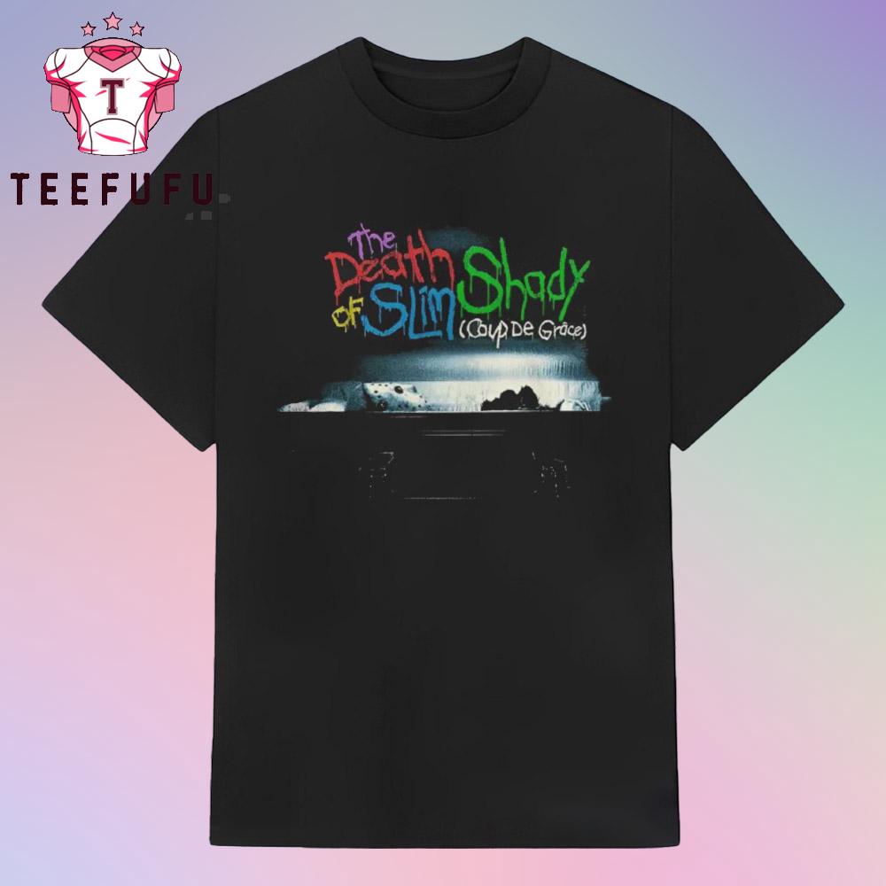 Eminem Merch The Death Of Slim Shady Casket T Shirt