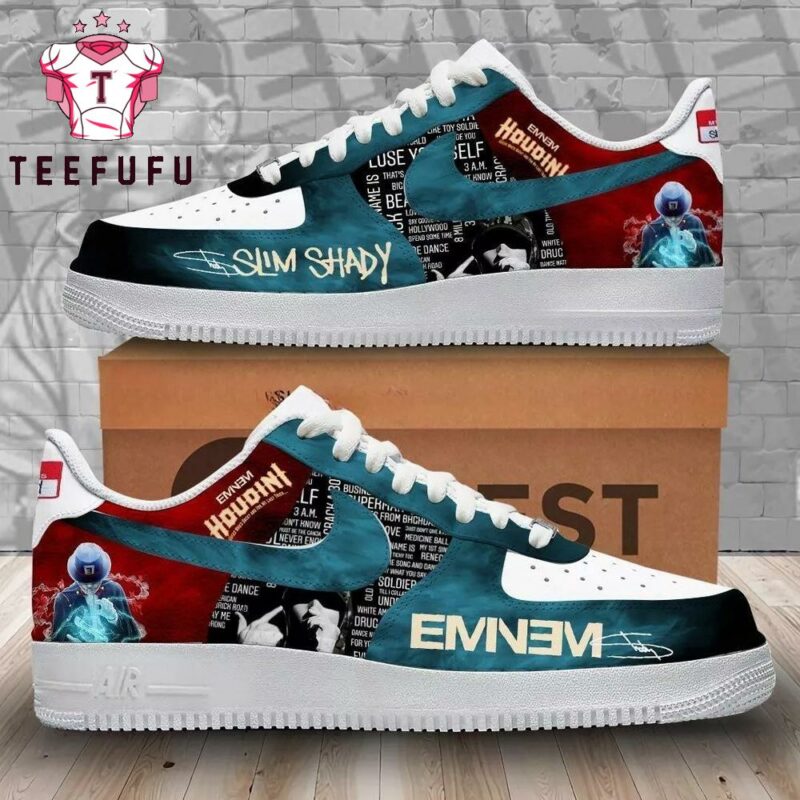 Eminem Premium Air Force 1 Sneaker Shoes