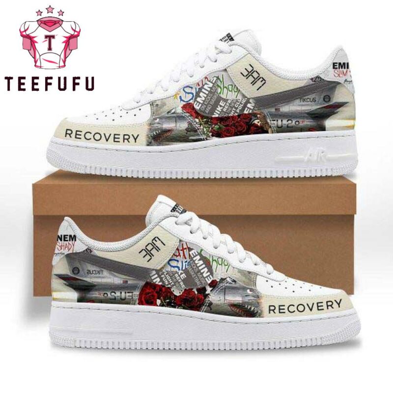 Eminem Recovery 3AM Slim Shady Air Force 1 Shoes Sneaker