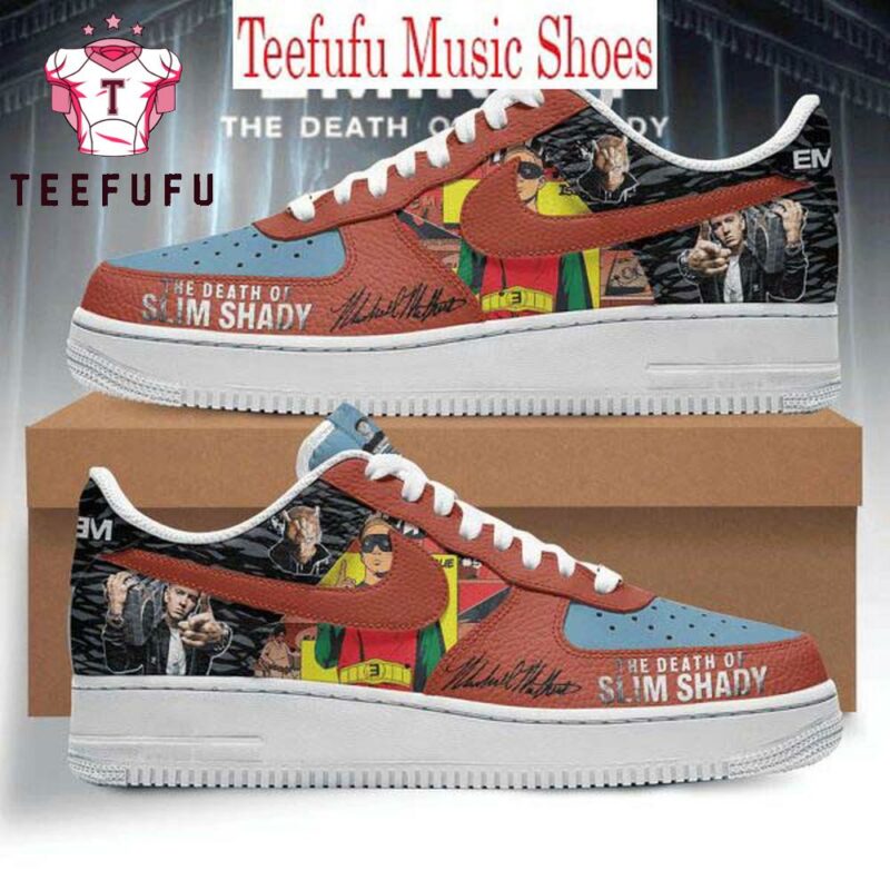 Eminem The Death Of Slim Shady 2025 Air Force 1 Shoes Sneaker