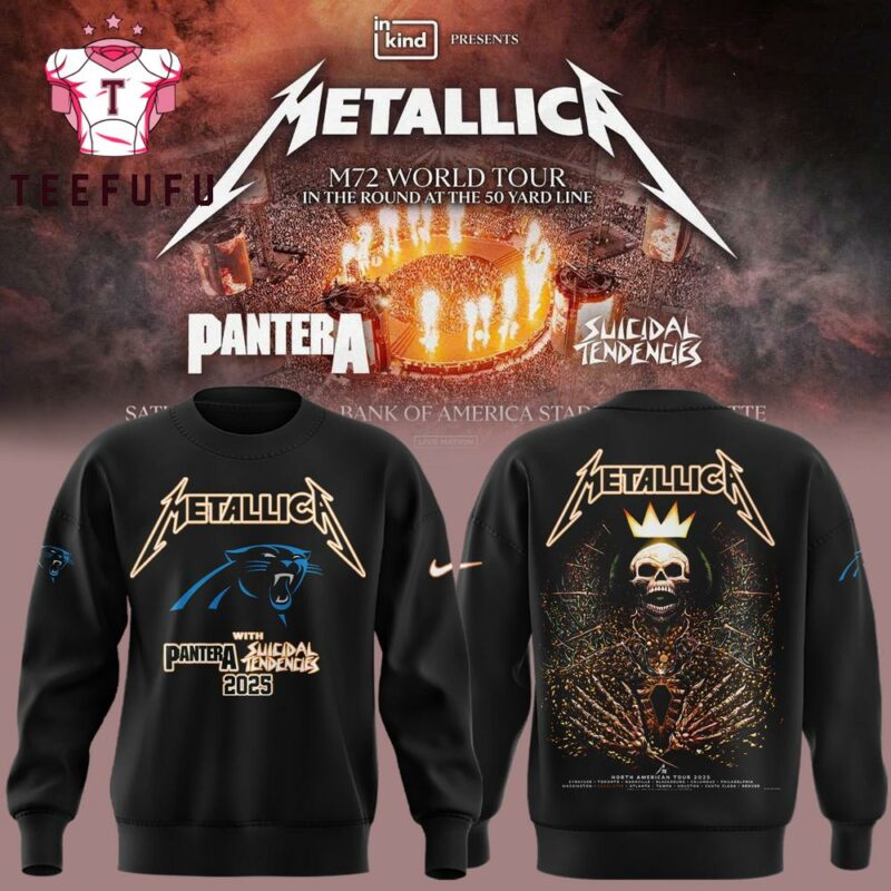 Exclusive Versio M72 World Tour x Carolina Panthers 2025 Sweatshirt