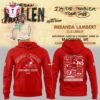 Exclusive Version Wisconsin Badgers x Morgan Wallen I’m The Problem 2025 Tour Red Hoodie Shirt